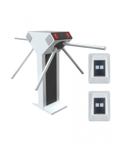 CARDDEX Комплект двухпроходной сетевой проходной STR-04NEC в Тюмени Турникеты Pintop.ru