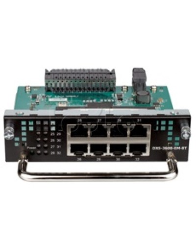 Модуль расширения с 8 портами D-Link DXS-3600-EM-8T/A1A в Тюмени Дополнительное оборудование для сетей Pintop.ru