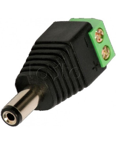 Разъем питания штекер 2.1х5.5 с быстрозажимной колодкой (50шт/уп) REXANT (14-0314-2) в Тюмени Коннекторы Pintop.ru