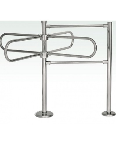 Турникет полуростовой Ростов-Дон Р31М лв ХРОМ в Тюмени Турникеты Pintop.ru