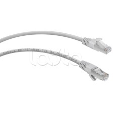 Патч-корд FTP, категория 5e, 5 м, экранированный, серый Cabeus PC-FTP-RJ45-Cat.5e-5m