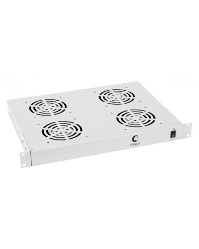 Панель вентиляционная с 4 вентиляторами Cabeus JG03 в Тюмени Вентиляторные модули Pintop.ru