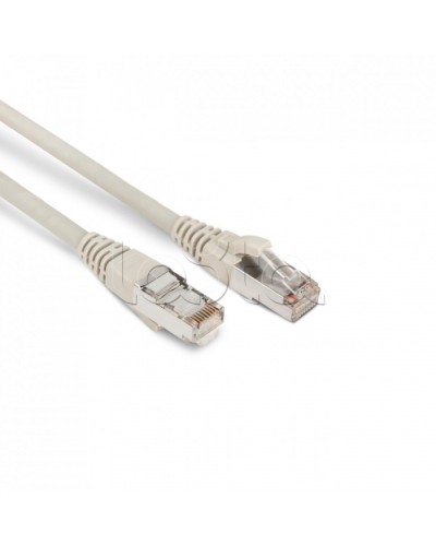 Патч-корд RJ45-RJ45 STP, кат.6, LSZH, экран (3м) Hyperline PC-LPM-STP-RJ45-RJ45-C6-3M-LSZH-GY в Тюмени Патчкорды (медные) Pintop.ru