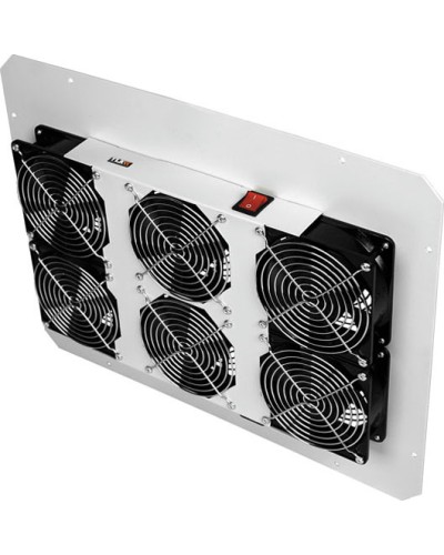 Панель вентиляционная с 6 вентиляторами TLK TLK-FAN6-GY в Тюмени Вентиляторные модули Pintop.ru