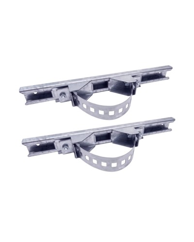 Комплект крепления на столб для станций 200-300 мм OSNOVO в Тюмени Системы видеонаблюдения Pintop.ru