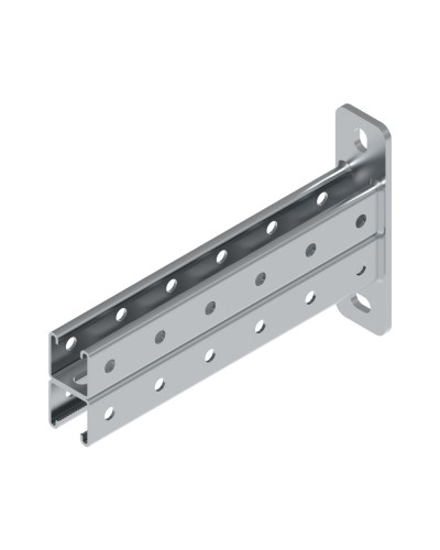 Консоль STRUT двойная КССД-41х41х550 (2,5мм) Промрукав (PR08.22766) в Тюмени Аксессуары для лотков Pintop.ru