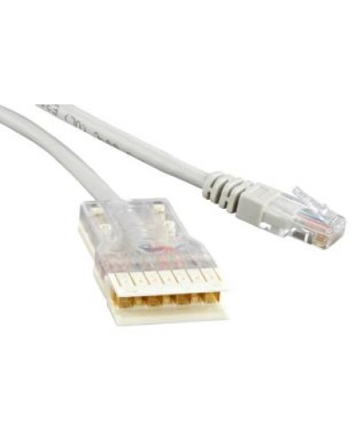 Патч-корд 110 тип-RJ45, 1 пара (1 м) Hyperline PC-110-RJ45-1P-CX-1M-LSZH-GY в Тюмени Патчкорды (медные) Pintop.ru