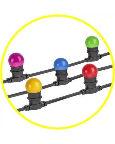 Гирлянда Navigator 93 662 NGF-001-02 (белтлайт 40 10м Е27 черный) в Тюмени Источники света(Лампы) Pintop.ru