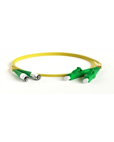 Патч-корд волоконно-оптический Hyperline FC-D2-9-FC/AR-ST/AR-H-1M-LSZH-YL в Тюмени Патч-корды оптические Pintop.ru