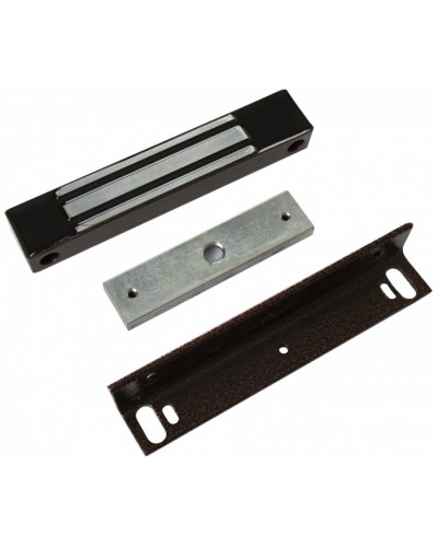 Замок электромагнитный влагозащищенный AccordTec ML-350N с уголком, цвет (коричневый) в Тюмени Электромагнитные замки Pintop.ru