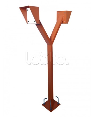 Стойка для считывателя Аякс 150х150 мм, оранжевая, Базовая, двусторонняя Магнито-контакт в Тюмени Дополнительное оборудование для СКУД Pintop.ru