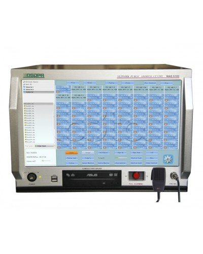 Блок управления центральный DSPPA MAG-6182 в Тюмени Система оповещения и трансляции Dsppa Pintop.ru