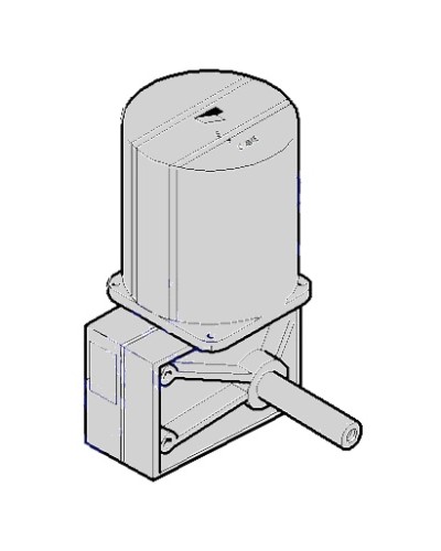 Моторедуктор CAT-X24 Came 119RIX024 в Тюмени Запчасти для шлагбаумов и автоматики Pintop.ru