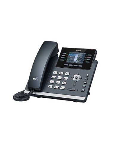 Yealink SIP-T44W - 12 аккаунтов, 2 порта USB, Wi-Fi, цветной экран, BLF, PoE, GigE, без БП, шт в Тюмени Дополнительное оборудование для сетей Pintop.ru