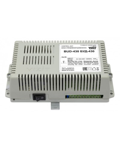 Блок управления Vizit БУД-430S в Тюмени Блоки управления многоабонентные Pintop.ru