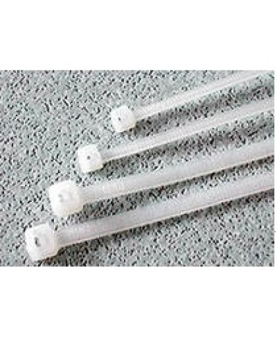 Хомут-стяжка нейлоновый, неоткрывающийся, 250х3.6 мм, белые Hyperline GT-250IC (100 шт/уп) в Тюмени Стяжки-хомуты Pintop.ru