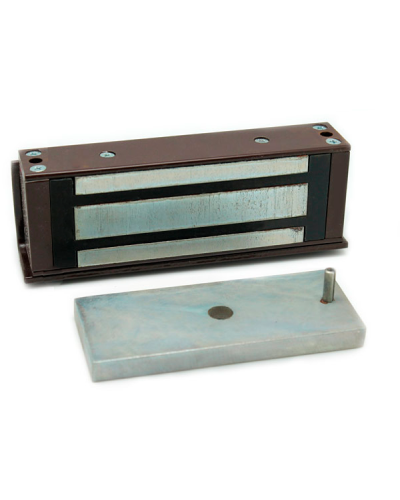 Замок электомагнитный Олевс М1-500 (коричневый) в Тюмени Электромагнитные замки Pintop.ru