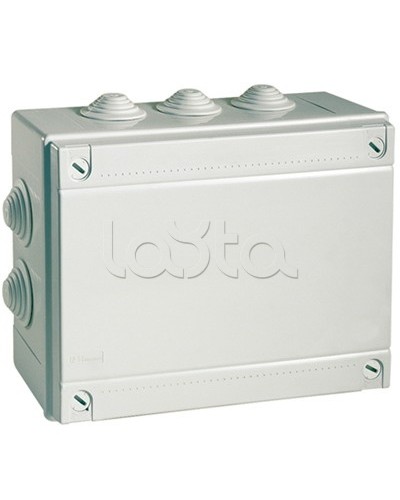 Коробка ответвительная с кабельными вводами, IP55, 120х80х50 мм DKC 53900 в Тюмени Распределительные коробки Pintop.ru