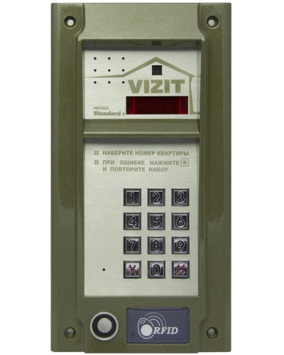 Блок вызова домофона Vizit БВД-М202RTCP в Тюмени Блоки вызова многоабонентные Pintop.ru