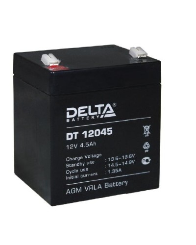 Аккумулятор свинцово-кислотный Delta DT 12045 в Тюмени Электротехническое оборудование Pintop.ru