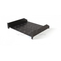 Полка угловая с перфорацией 19", 2U Hyperline TAL3-2U-400-RAL9005