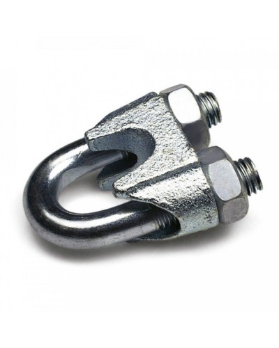 Зажим троса одинарный D4мм тип Слоник DIN 741 (100 шт/уп) Промрукав (PR08.3892) в Тюмени Держатели, клипсы, скобы Pintop.ru