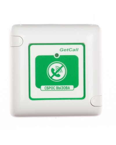 Кнопка сброса проводная Getcall GC-0421W1 в Тюмени Переговорные устройства Pintop.ru