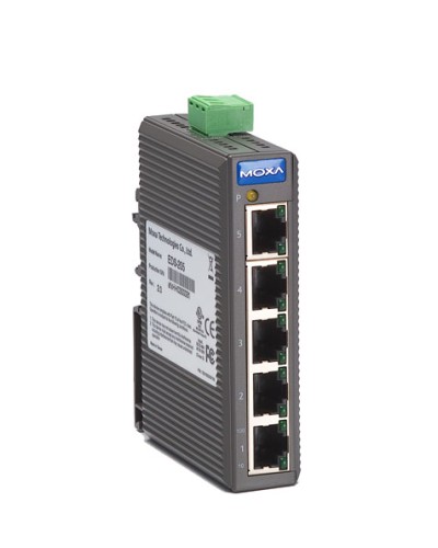 Коммутатор неуправляемый промышленный 5-портовый Moxa EDS-205 в Тюмени Коммутаторы Pintop.ru