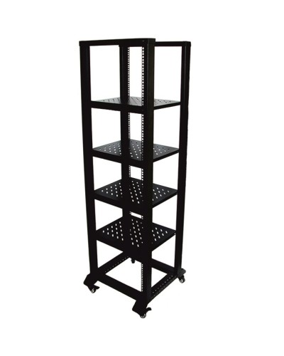 Стойка открытая 19 (комплект на 5 приборов) ТРОМБОН СО-224-5 в Тюмени Система оповещения и трансляции Pintop.ru