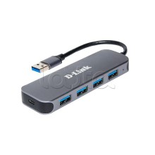 Концентратор с 4 портами USB 3.0 D-Link DUB-1341/C2A