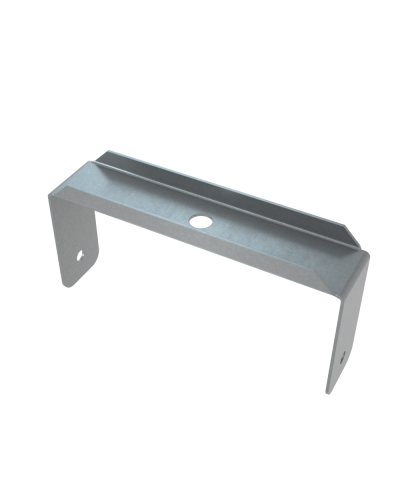 Скоба для подвеса на шпильке 400 мм INOX304 КМ-Профиль (SPS400 INOX304) в Тюмени Держатели, клипсы, скобы Pintop.ru