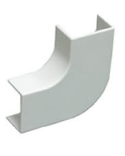 Угол плоский плавный стандарт TIA 40x25 мм Экопласт 72308R в Тюмени Аксессуары для кабель-канала Pintop.ru