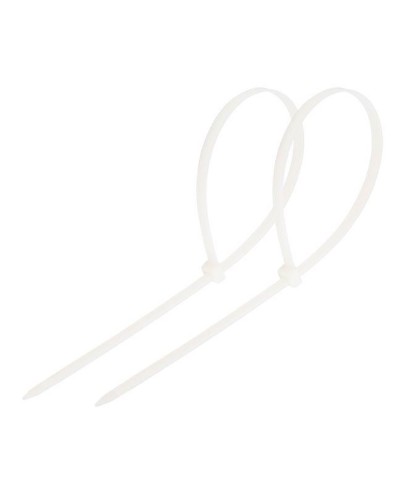 Стяжка нейлоновая неоткрывающаяся, безгалогенная (halogen free) 150x2.5мм, белая (100 шт) в Тюмени Стяжки-хомуты Pintop.ru