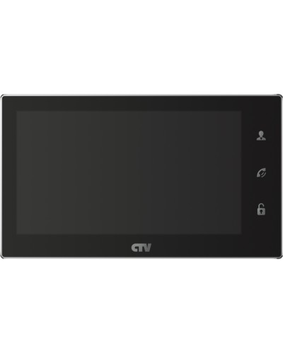 Монитор видеодомофона CTV-M4706AHD (черный) в Тюмени Абонентские видеоустройства Pintop.ru