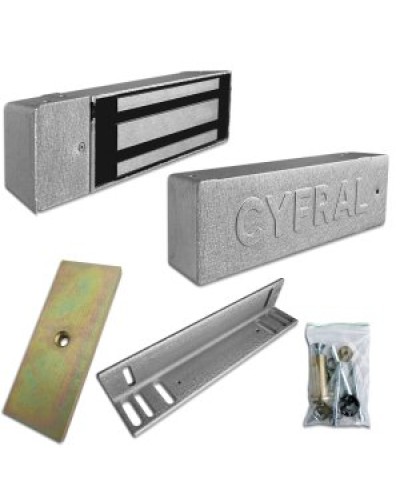 Цифрал ML Цифрал ЦФРЛ.677100.001 серебристый шелк Замок электромагнитный в Тюмени Электромагнитные замки Pintop.ru