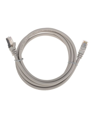 Патч-корд F/UTP, CAT 6, RJ45-RJ45, 26AWG, LSZH, серый, 2м REXANT 02-0210-2 в Тюмени Патчкорды (медные) Pintop.ru