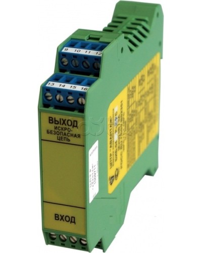 Барьер искробезопасности пассивный компактного исполнения Юмирс БИБ-04Р-24С в Тюмени Аксессуары для средств охраны периметра Pintop.ru