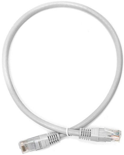 Патч-корд RJ45 TWT FTP кат.5e, с заливными колпачками, 2.0 м, серый TWT TWT-45-45-2.0/S-GY в Тюмени Патчкорды (медные) Pintop.ru