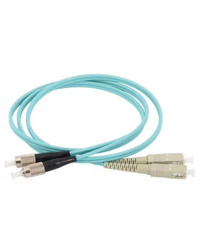 ITK Оптический (патч-корд), MM, 50/125 (OM3), SC/UPC-FC/UPC,(Duplex),15м (FPC5003-SCU-FCU-C2L-15M) в Тюмени Патч-корды оптические Pintop.ru