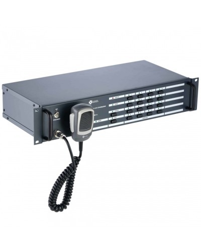 Селектор зон оповещения на 16 зон МЕТА 19580-16 в Тюмени Система оповещения и трансляции Мета Pintop.ru