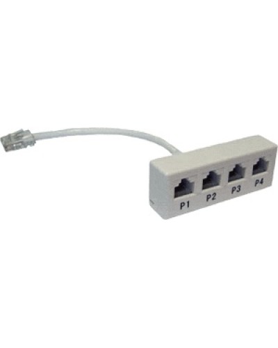 Y-адаптер 4 параллельных порта TWT TWT-Y-1P4 в Тюмени Проходные адаптеры Pintop.ru