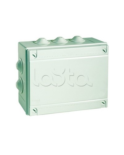 Коробка ответвительная с кабельными вводами, IP55, 100х100х50 мм DKC 53800 в Тюмени Распределительные коробки Pintop.ru