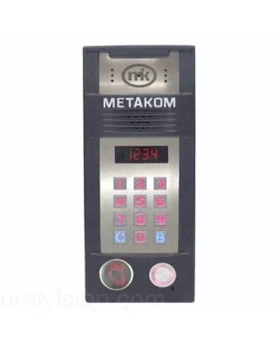 Многоабонентый антивандальный блок вызова со встроенной видеокамерой Метаком MК2018-RFMFV в Тюмени Блоки вызова многоабонентные Pintop.ru