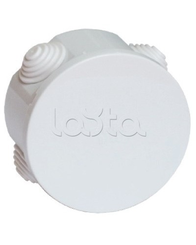 Коробка ответвительная с кабельными вводами, IP44, д.80х40 мм DKC 53600 в Тюмени Распределительные коробки Pintop.ru