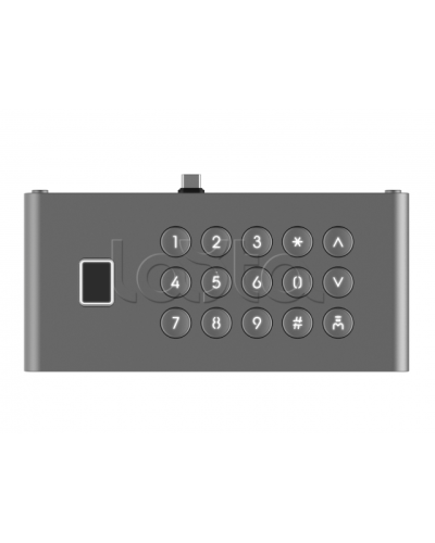Модуль клавиатуры и считывания отпечатков пальцев Hikvision DS-KDM9633-FKP в Тюмени Аксессуары для IP домофонов Pintop.ru