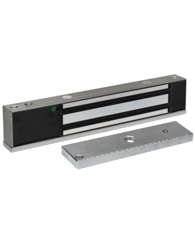 Smartec ST-EL323DLW-SS - Электромагнитный замок, уличное исполнение, СИД, датчик положения двери, IP68, нержавеющая сталь, усилие 320-340 кг. в Тюмени Электромагнитные замки Pintop.ru