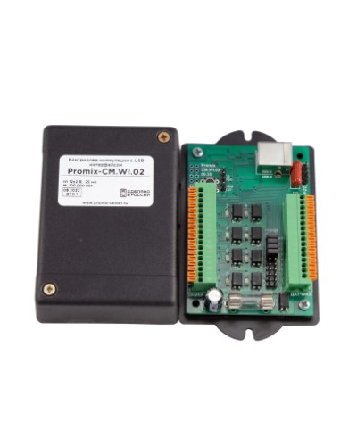 Контроллер коммутации управляемый по USB интерфейсу Promix-CM.WI.02 в Тюмени Контроллеры Pintop.ru