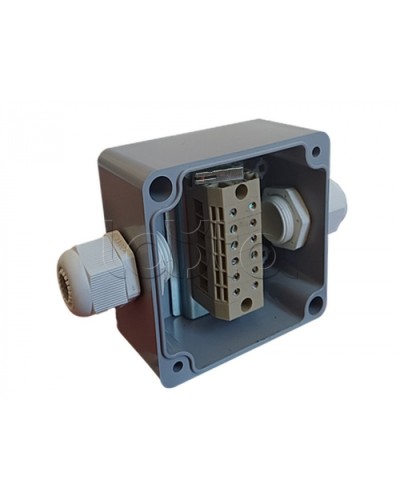 Коробка пылевлагонепроницаемая клеммная G366-Т А К АЯКС IP66/IP65, 82x80x55 Магнито-контакт в Тюмени Распределительные коробки Pintop.ru