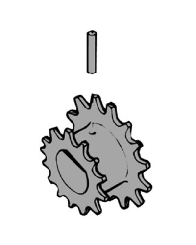 Звездочка выходная С100 Came 119RIC004 в Тюмени Запчасти для шлагбаумов и автоматики Pintop.ru