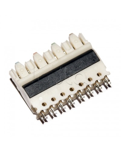 Модуль 110 типа 4-х парный Cabeus CB-4P в Тюмени Кроссовое оборудование тип 110 Pintop.ru